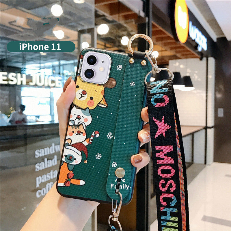 Santa Claus wristband  lanyard phone case