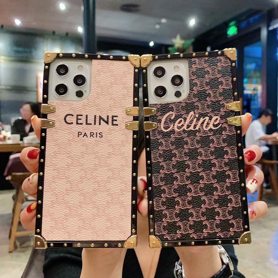 Luxury square phone case for samsung