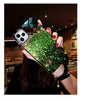 Gradient rhinestone mirror phone case