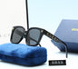 5 COLORS LETTER DECORATION TR90 SQUARE POLARIZED SUNGLASSES