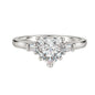 High-end luxury 2022 new super flash elegant French ring