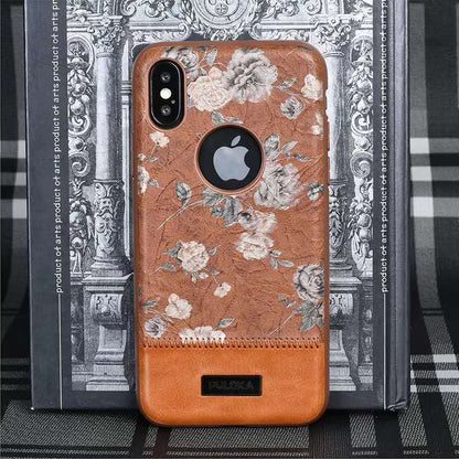 Leather Embossed Phone Case