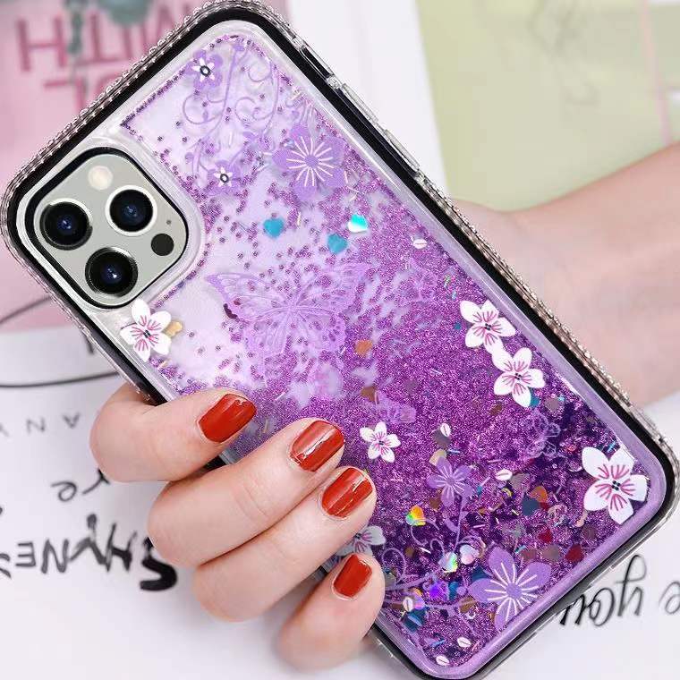 Butterfly Quicksand Phone Case