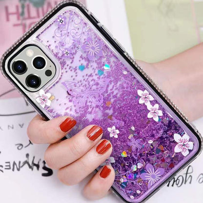 Butterfly Quicksand Phone Case