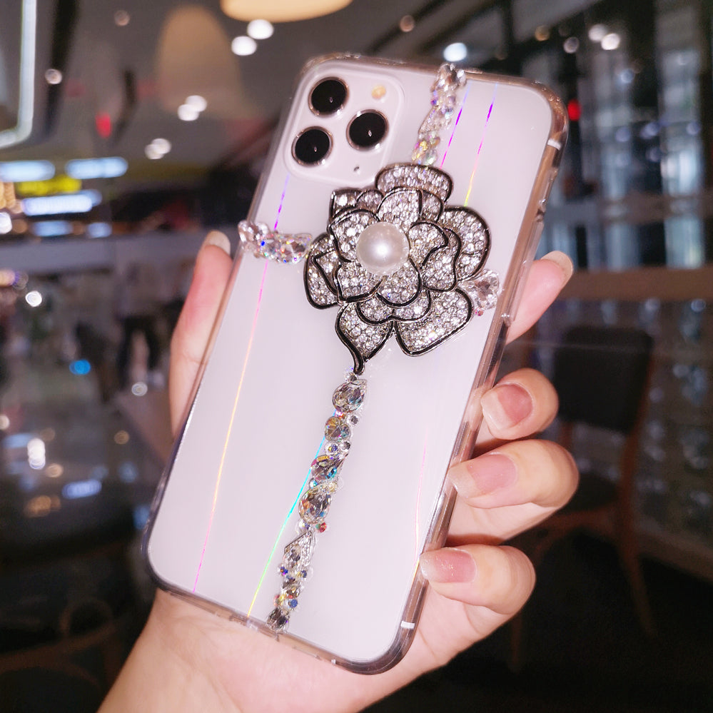 Rhinestone Flower  Phone Case