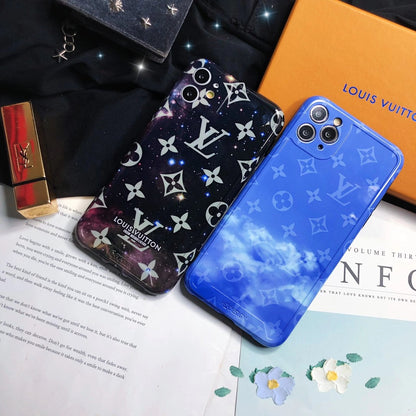 Luxury starry sky phone case and Airpods case