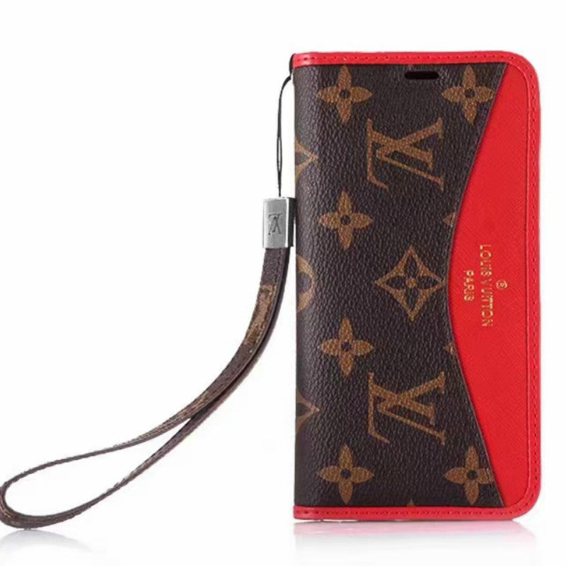 Color matching leather phone case