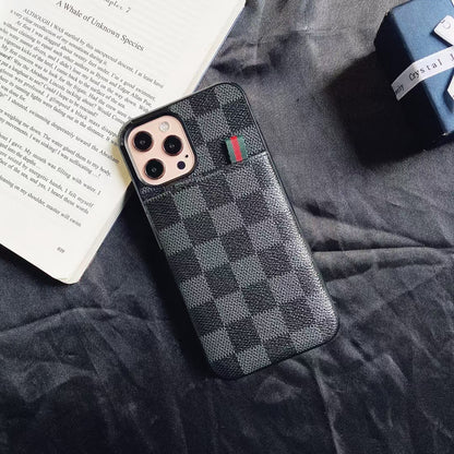 Fashionable pull card phone case