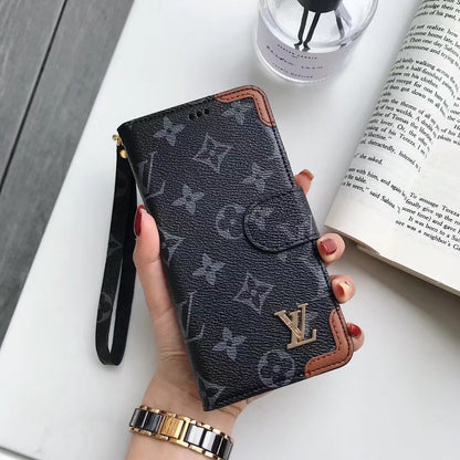 Luxury leather Card bag phone case