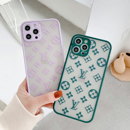 Fashion frosted letter phone  case