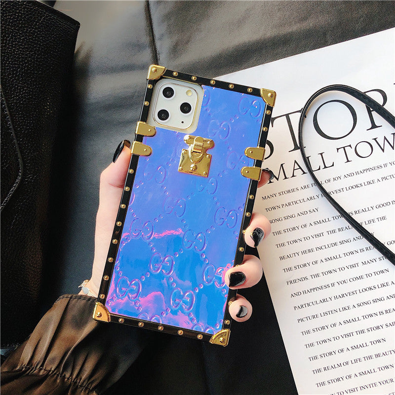 Laser square phone case
