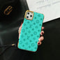 Color embossed phone case