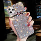 Bowknot rhinestone phone case for Samsung
