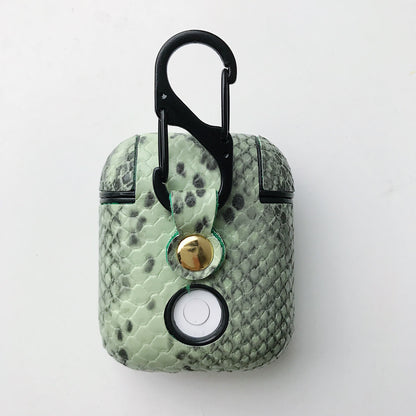 Snake skin pattern airpods case
