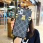 Retro pattern leather phone case for Samsung