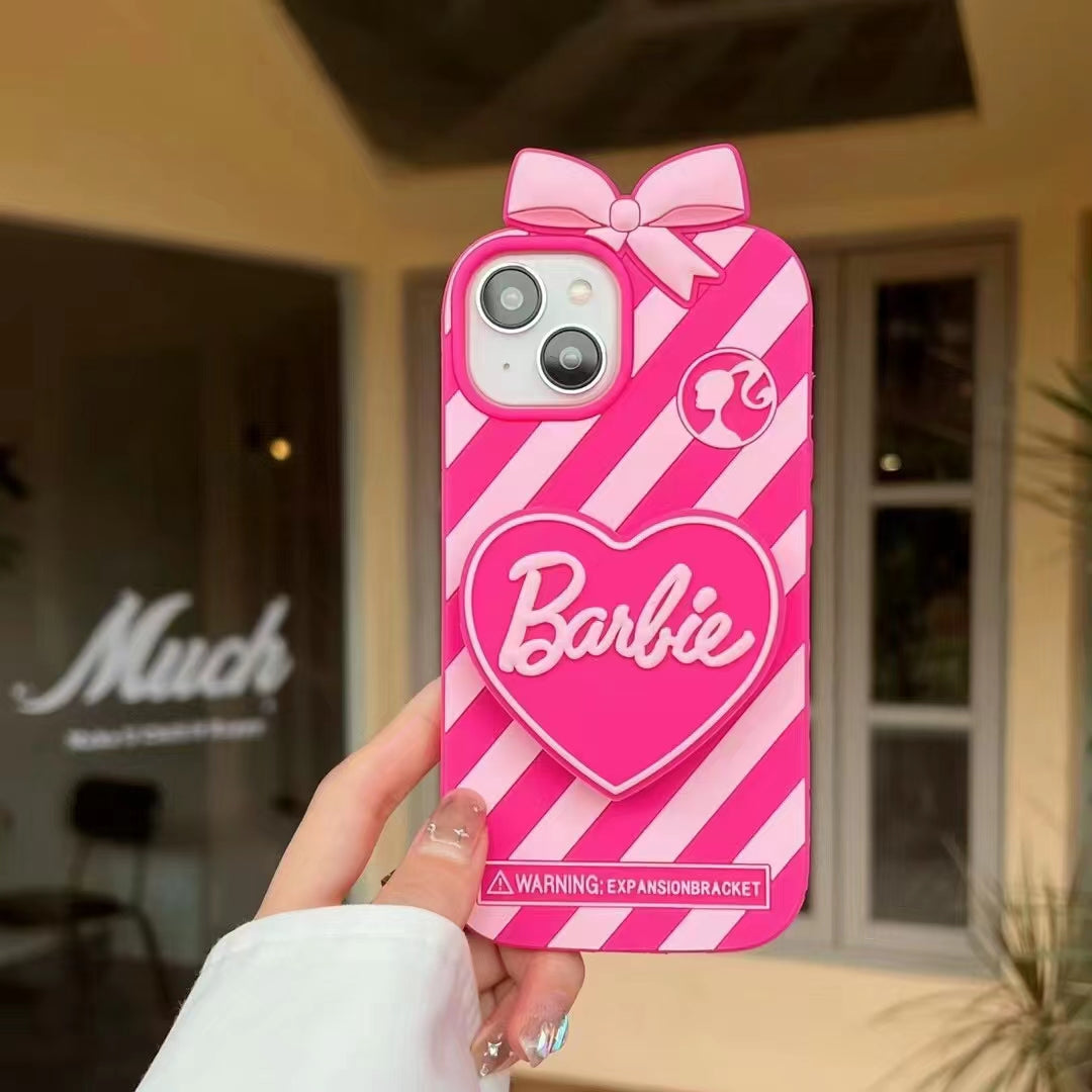 Cute Heart Stand Phone case
