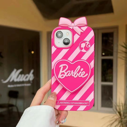 Cute Heart Stand Phone case