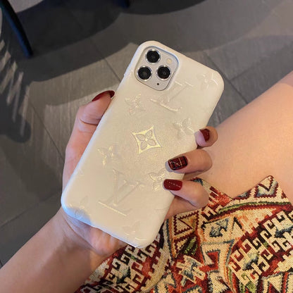 Luxury leather phone case