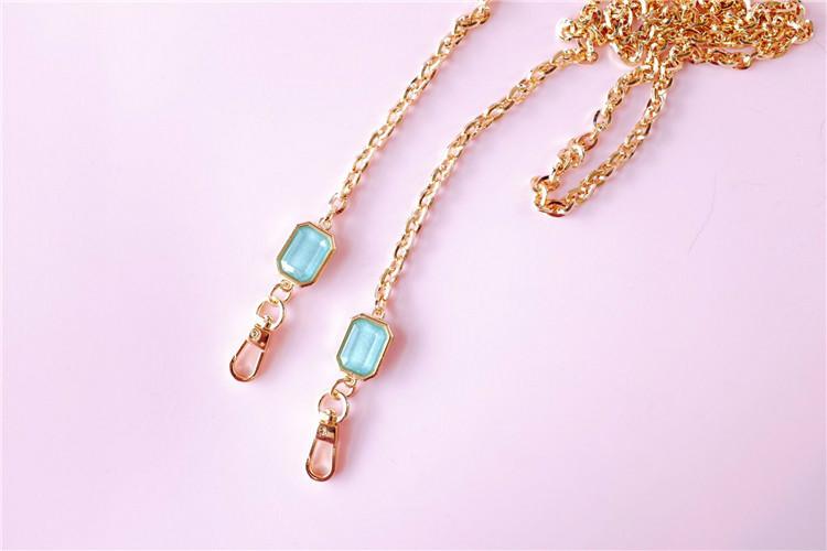 Rhinestone Chain Lanyard - LVCASE