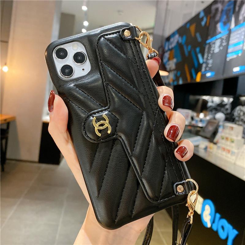 Luxurious Leather Card bag phone Case - LVCASE