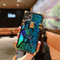 Blu-ray snake pattern lanyard phone case - LVCASE