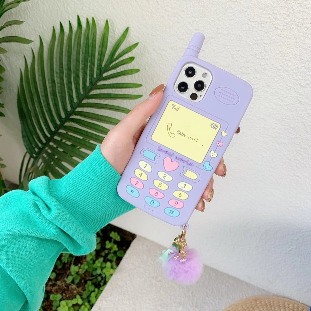 Mobile phone graphic silicone phone case