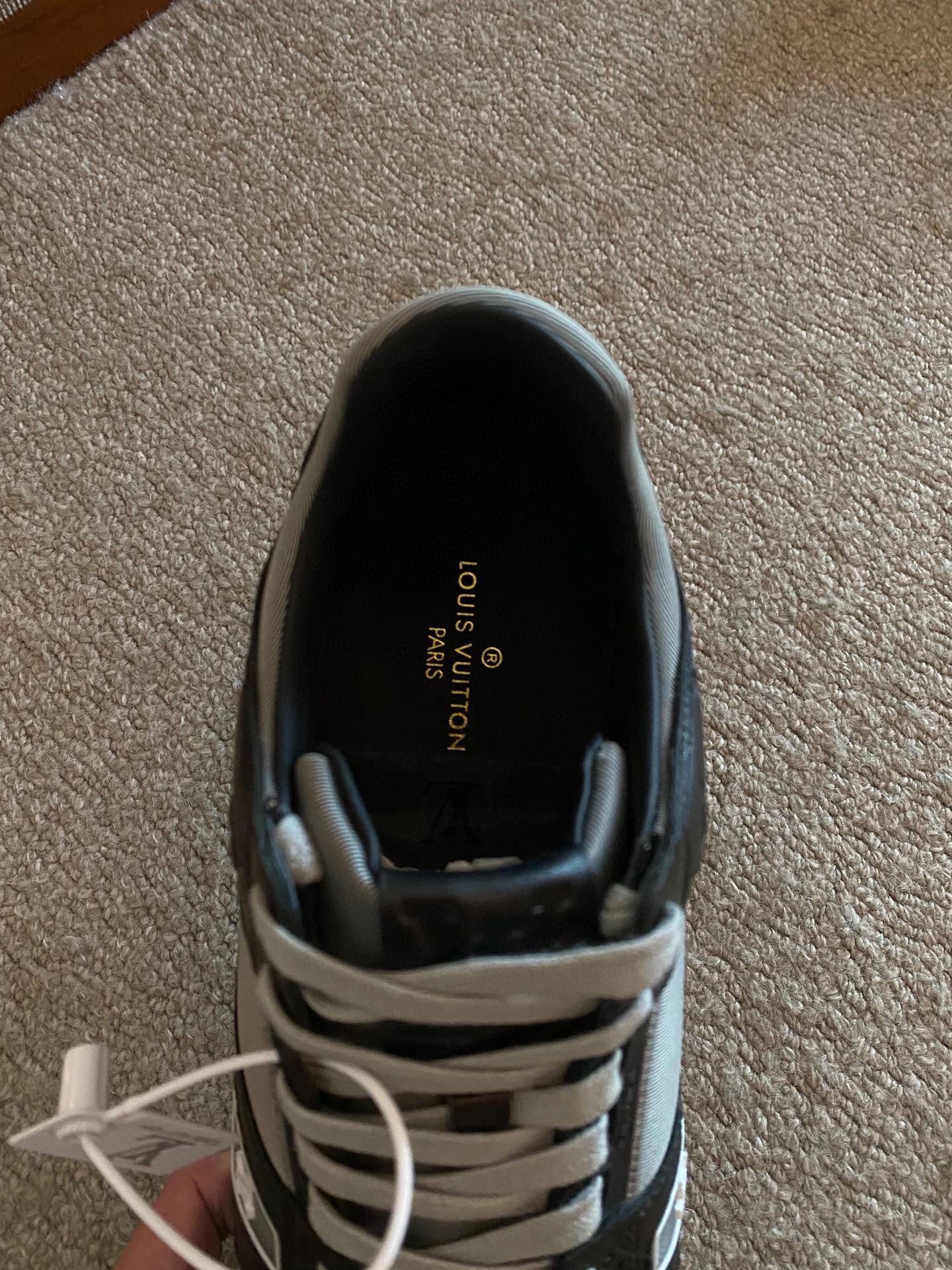 L V Blacktop Sneaker [Black]