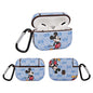 Retro Mickey Mouse leather Airpods case