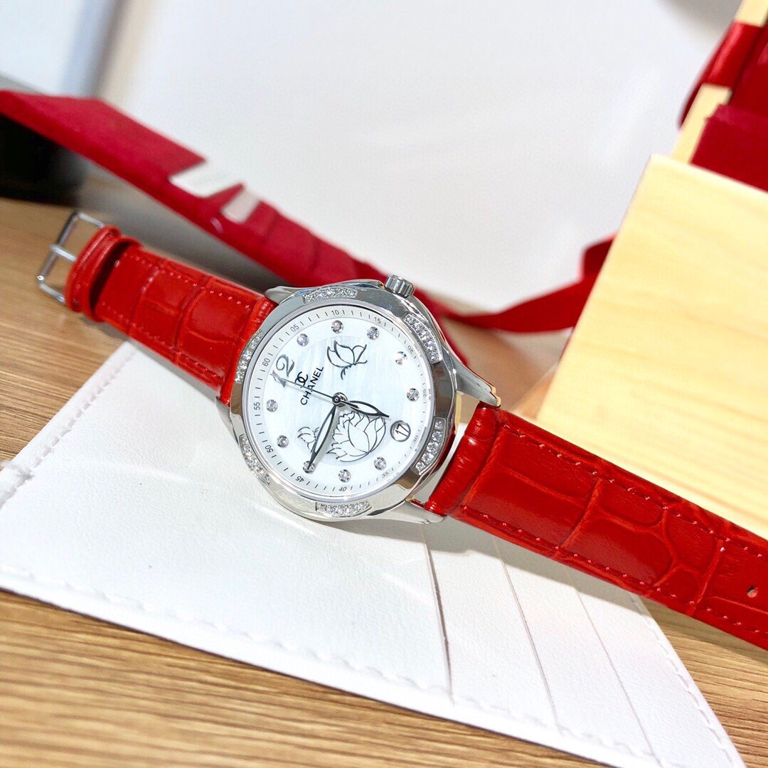 C H A N E L - Lotus watch [ 4 Colours Available ]
