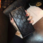 Leather card case wallet phone case
