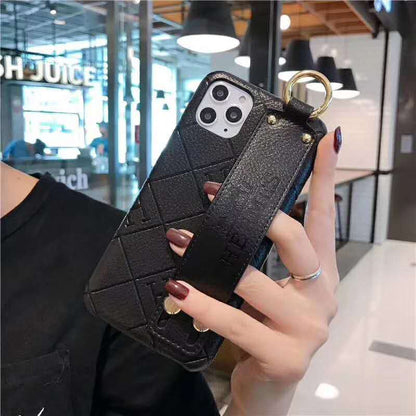 Luxury Wrist strap phone case