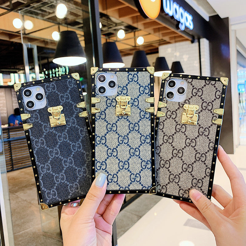 Retro pattern leather phone case for Samsung
