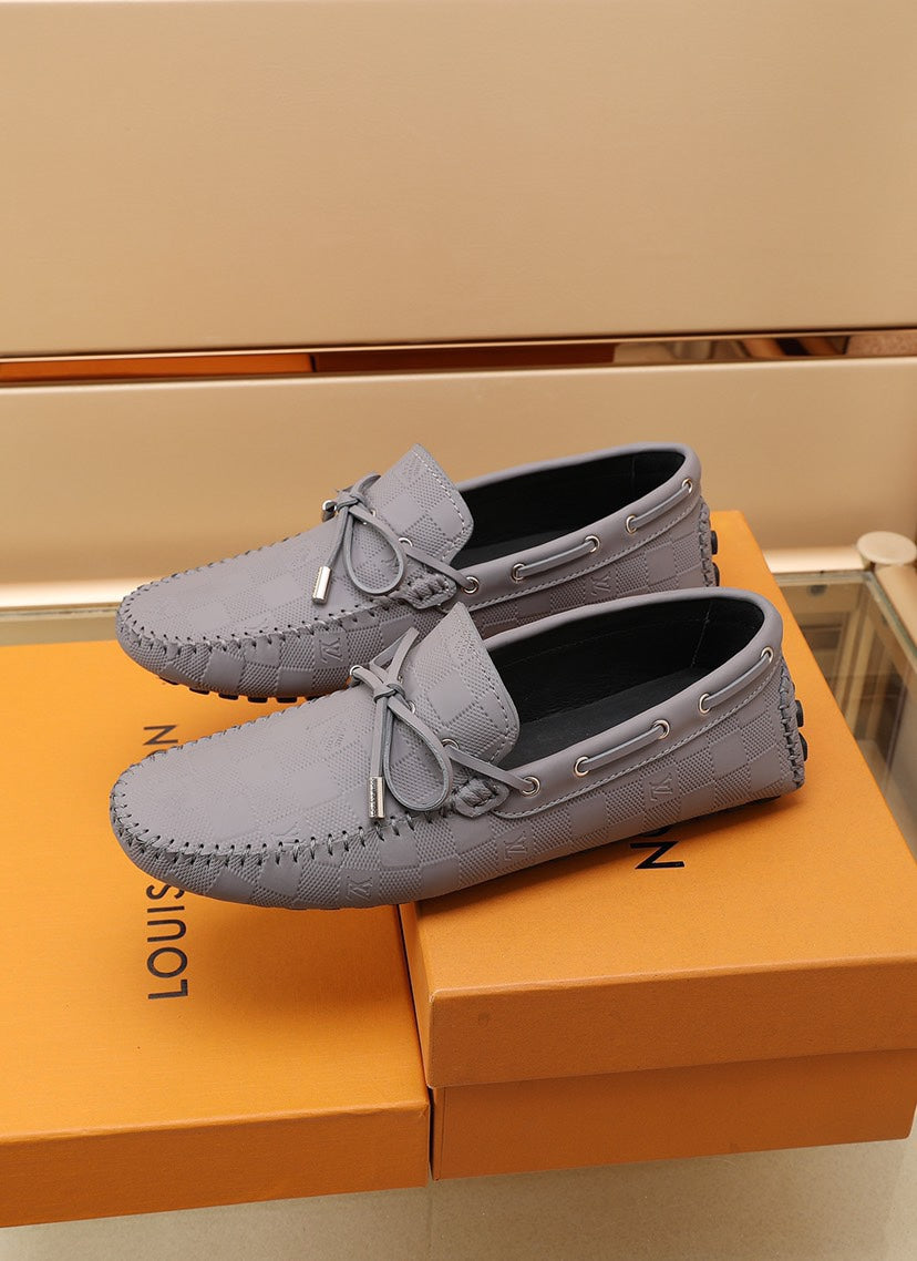 L V - Lace Driver [Grey Chequer]