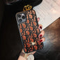 Luxury letter plush phone case