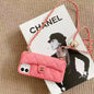 Leather card chain phone case For iphone