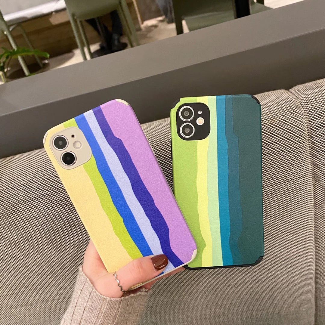 Color Lambskin Soft Phone Case