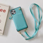 Zipper card bag square phone case for iphone