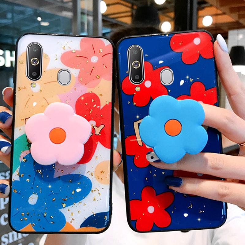 Women's Back Cover Bracket Small Daisies Phone Case - LVCASE