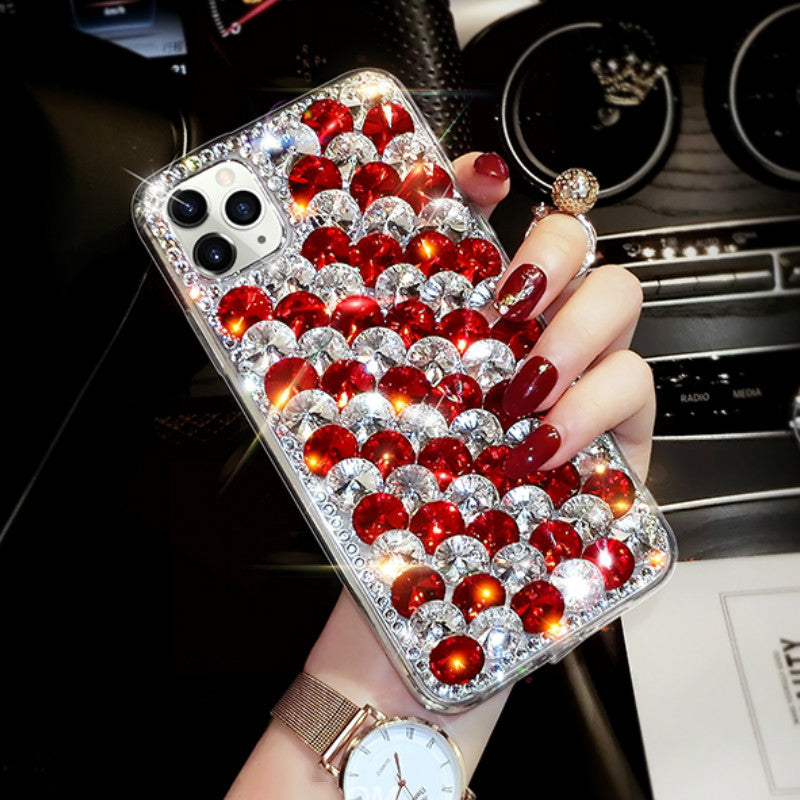 Shiny rhinestone phone case for Samsung