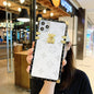 Fashion Vintage pattern square phone case for samsung