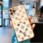Luxury electroplating letter phone case