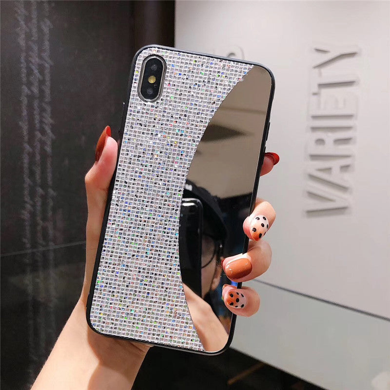 Creative Glitter Mirror Shell