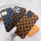 Fashion plush letter phone case