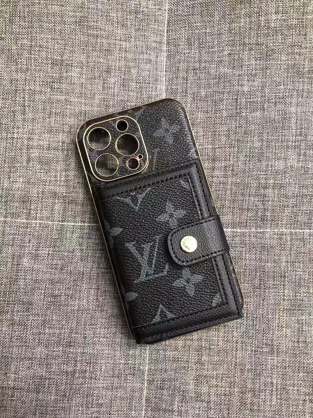 Fashion Card Holder phone case for iPhone