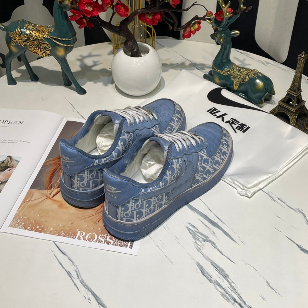 L V x D I 0 R - AF1 Sneaker [Blue]