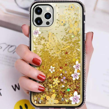Butterfly Quicksand Phone Case