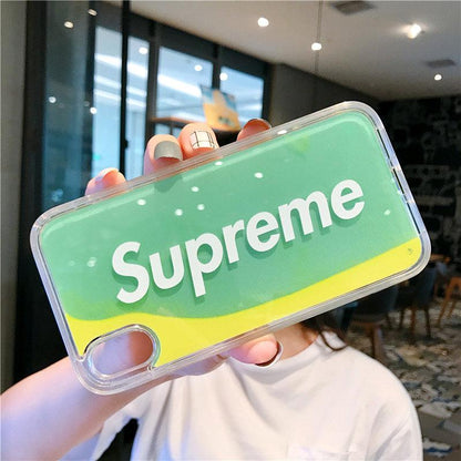 Quicksand Liquid  Fluorescence Phone Case - LVCASE