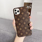 Simple retro letter phone case for iPhone