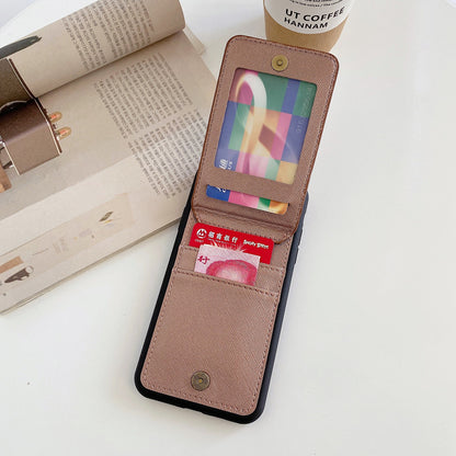 High-end flip wallet phone case