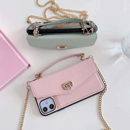 New Leather Cross-body Phone Case - LVCASE